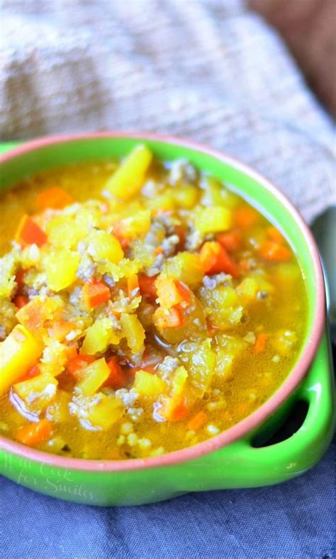 Pumpkin Sausage Soup Recipe Will Cook For Smiles