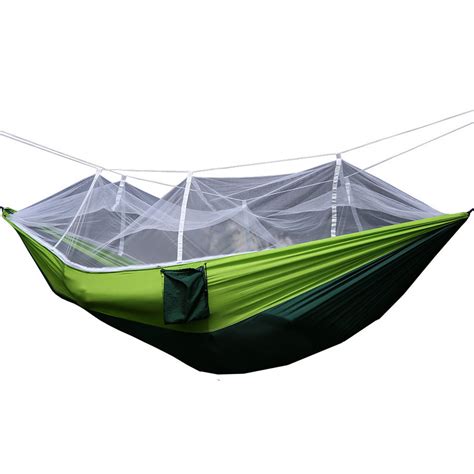 The eno guardian base camp bug net is the largest of the top 10 at 111 inches x 57 inches x 50 inches. Portable Fabric Mosquito Net Hammock Outdoor Camping Hiking Double Person | eBay