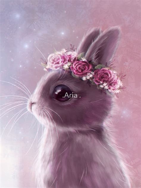 Fairy Bunny By Ariaillustr Redbubble