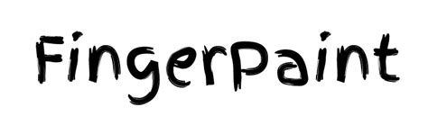 Fingerpaint Font