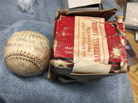 AAGPBL baseball | Baseball, Baseball memorabilia, Baseball ...