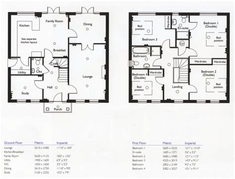 Luxury 4 Bedroom 2 Story House Floor Plans New Home Plans Design