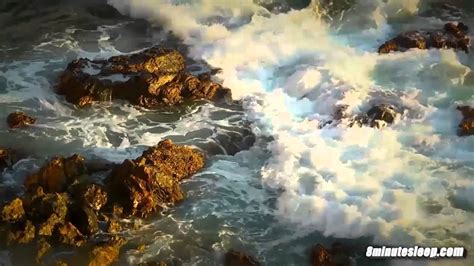 Ocean Waves Crashing On Rocks White Noise To Help You
