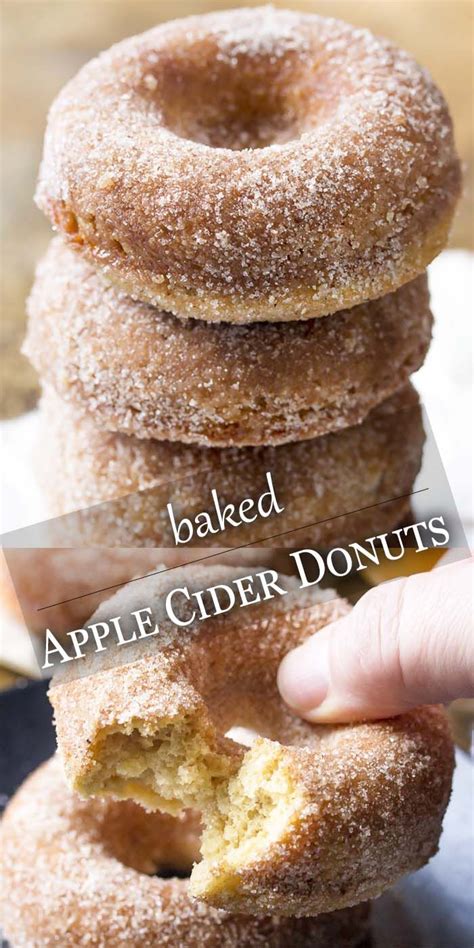 Baked Apple Cider Donuts With Cinnamon Sugar Artofit