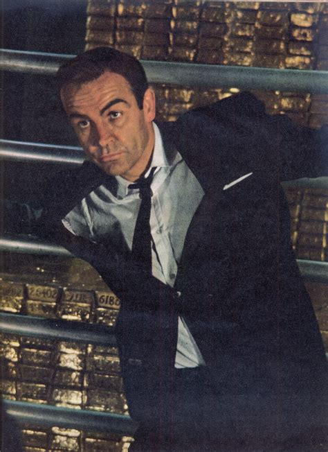 Sean Connery In Goldfinger Sean Connery James Bond Bros