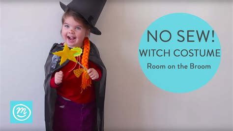 How To Make A Room On The Broom Witch Costume Channel Mum Youtube