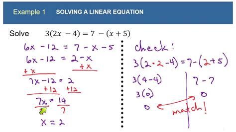 Wenn n eine gerade zahl ist, gilt die aussage in (b) nicht. College Algebra 1.1 Linear Equations - YouTube
