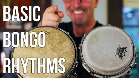 how to play bongo drums basic martillo for beginners youtube