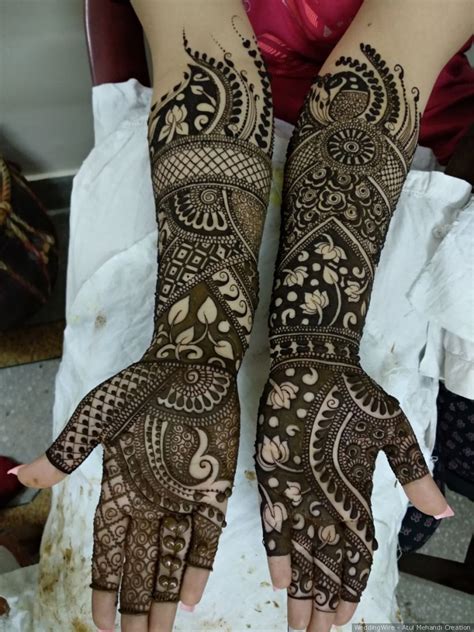 12 Dulhan Mehndi Design For Hands And Legs To Complete Bridal Look 2021