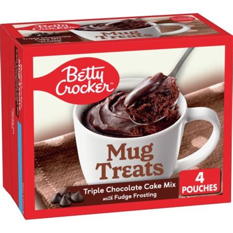 Betty Crocker™ Triple Chocolate Cake With Fudge Frosting Mug Treats 12