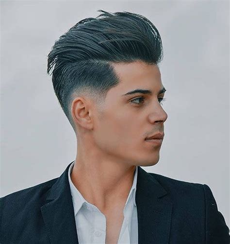 75 Cool Slicked Back Hairstyles For Men The Biggest Gallery