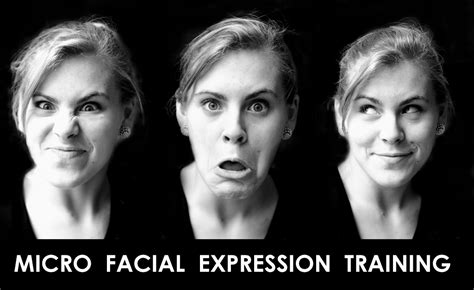 Micro Facial Expression Training Communication Training For A New