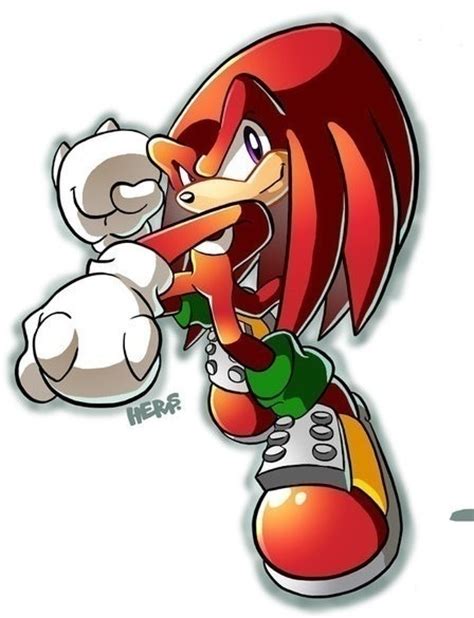 Knux Archie Knuckles Fan Art 16596090 Fanpop