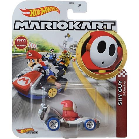 Hot Wheels Mario Kart Shy Guy B Dasher Rocket City Toys