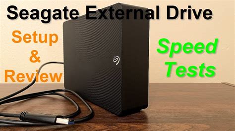 seagate external hard drive expansion 6tb usb portable storage drive review and read write speed