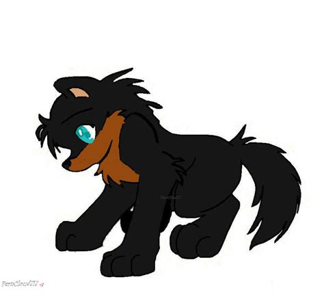 Anime Wolf Pup By Ferncloud717 On Deviantart