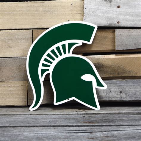 We experiment, move fast, optimize, and build products that become. Michigan State Spartans 12" Steel Logo Sign