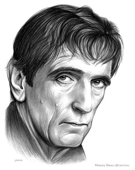 Harry Dean Stanton By Gregchapin On