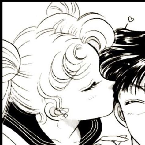 Usagi And Mamoru Kiss Manga Matching Pfp 22 Sailor Moon Usagi Anime
