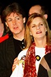 In this file photo, Paul McCartney and his wife Linda give a news ...