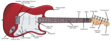 How To Play The Guitar Anatomy Of The Guitar