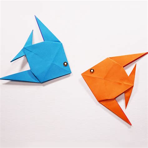 Paper Fish Paper Crafts Origami Paper Fish Origami Fish Fish