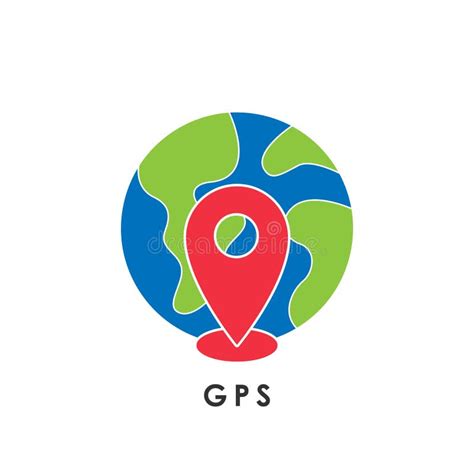 Gps Globalny System Pozycjonowania Ikona Gps Wektor Gps Wektor Ikony