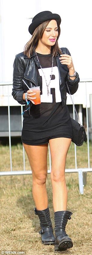 V Festival 2013 Tulisa Ditches The Hair Extensions As She Shows Off Newly Cut Bob At V Festival