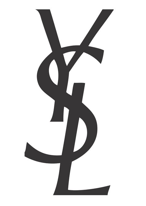 Yves Saint Laurent Logo Eps File Luxury Brand Logo Saint Laurent