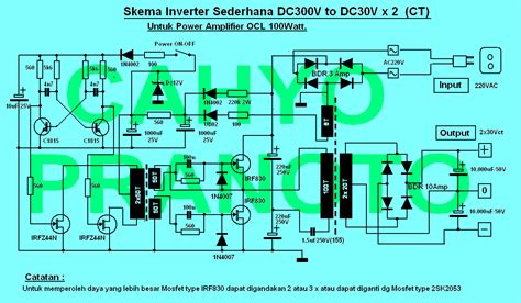 Ac Matic Power Amplifier Dan Inverter Inverter Untuk Power Supply