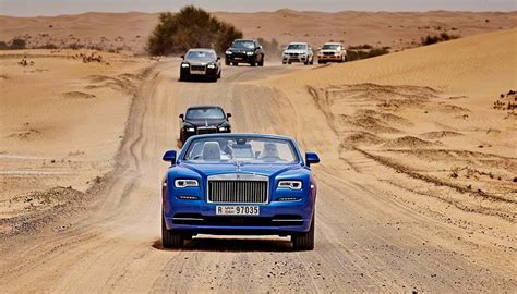 The Unbelievable Thrill Of Driving A Rolls Royce Dawn In The Deserts Of