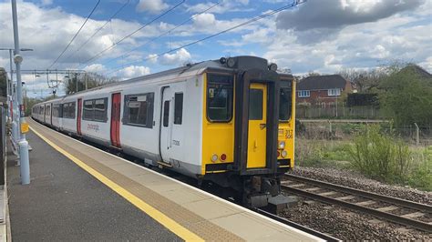 Greater Anglia Class 317s Arrive Depart From Roydon Youtube