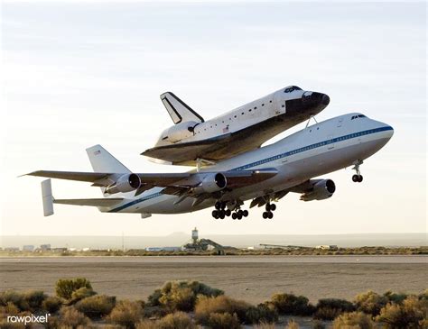 Nasas Modified Boeing 747 Shuttle Carrier Aircraft With The Space