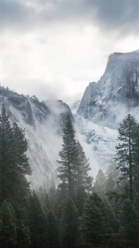Yosemite 5k 4k Wallpaper 8k Forest Osx Apple Mountains Vertical