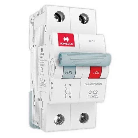 Havells Double Pole Mcb Dp6a At Rs 500piece In Greater Noida Id