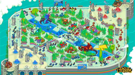 This Pixel Art Wallpaper For League Of Legends Map