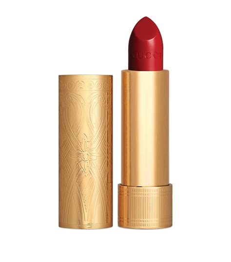 Gucci Red Rouge À Lèvres Satin Lipstick Harrods Uk