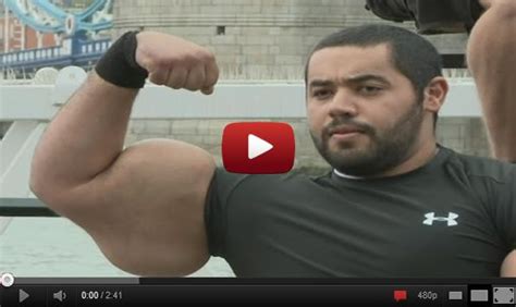 Guinness World Record Moustafa Ismail Boasts The Largest Biceps In The