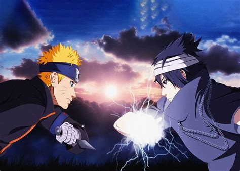 Naruto Vs Sasuke Final Battle Wallpaper Anime Gallery