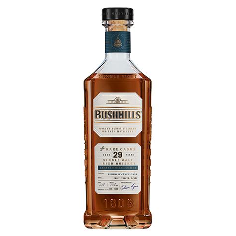 Bushmills 29 Year Old Pedro Ximenez Cask Irish Whiskey Review The