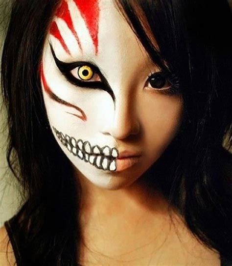15 exemples de maquillages Halloween pour se faire ou faire peur