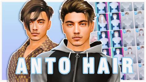 Male Anto Hair Cc Folder 💜 Sims 4 Male Hair Cc Folder Mods Folder Free