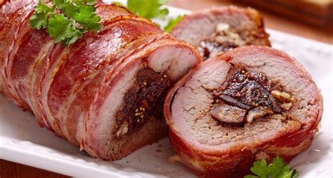 This Bacon Wrapped Stuffed Pork Tenderloin Is So Delicious We Couldnt