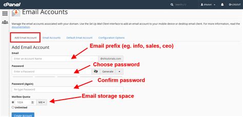 How To Createset Up An Email Account In Your Cpanel Stormerhost