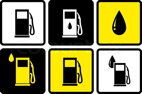 Gas Station Icon Vector 191788 Free Icons Library