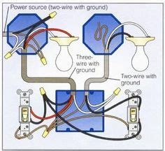 Wiring for two light switches ad#block electrical question: two switches control two lights | DIY in 2019 | Light ...
