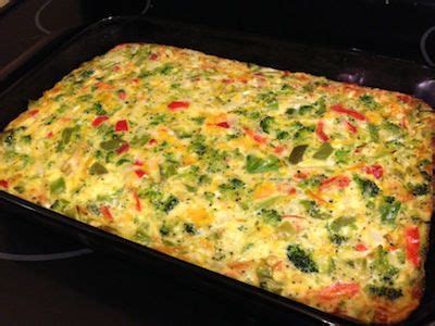 Christmas veggie recipes are definitely going to include several types of potatoes, some roasted veggies, some casseroles, and even some slow cooker recipes, too. Easy Vegetable Egg Casserole Recipe | Lake Anna Weekends ...