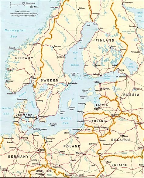 Baltic Sea Region - Norway, Sweden, Denmark, Travel Europe