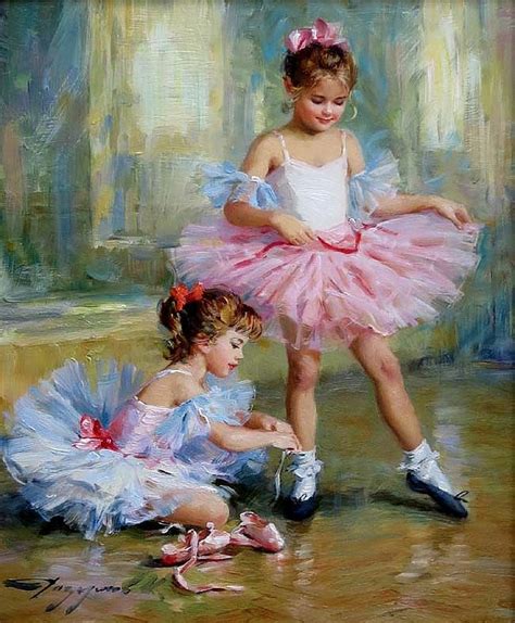 Oil On Canvas By Konstantin Razumov Ballet Art Ballerina Art