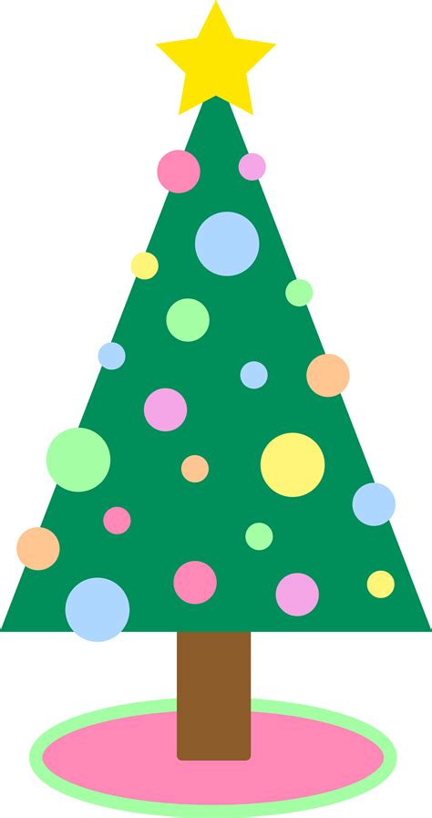 Cute Christmas Tree Clipart Clip Art Library